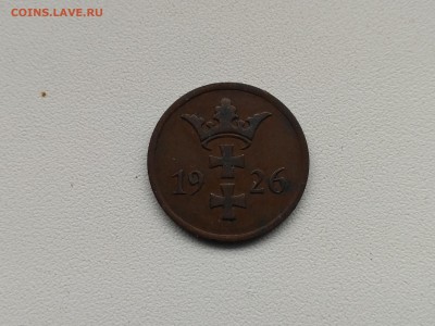 ДАНЦИГ,2 пфеннига 1926г(бронза)!до 5.03.2018 - IMG_20180228_131735