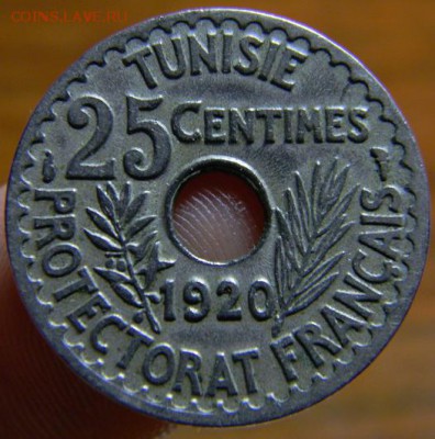 25 сантимов тунис 1920 - DSCN4183.JPG