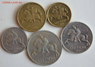 С 1 РУБ. ЛИТВА 5 разных монет до 9.03 в 22-00 - IMG_1151.JPG
