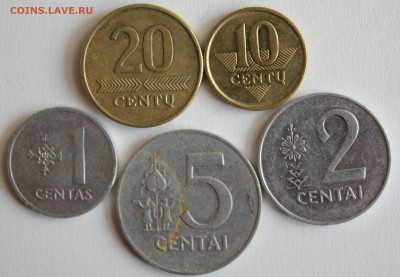 С 1 РУБ. ЛИТВА 5 разных монет до 9.03 в 22-00 - IMG_1150.JPG