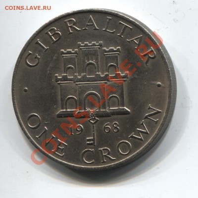 Гибралтар крона 1968 коробка до 11.04.11 в 22.00мск - box-gibraltar