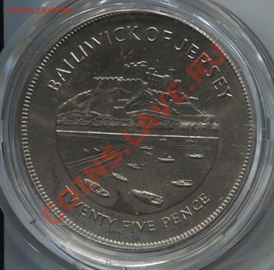 Джерси 25 пенсов 1977 коробка до 11.04.11 в 22.00мск - box-jersey