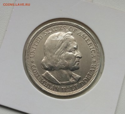 2 доллара 1893г(Колумбийская выставка)!до 5.03.2018 - фото 3 марта 2018 004