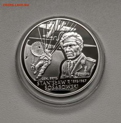 ПОЛЬША,10 злотых 2004г(генерал С.Сосабовский)!до 6.03.2018 - 11 ноября 002