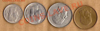 Бельгия 1,5,10,20 франков до 12.04 в 21:00 - Бельгия 1,5,10,20 франков - 2