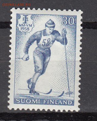 Финляндия 1958 1м - 70