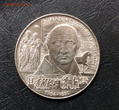 10 Евро Германия Шадов Иоганн Готфрид с 200 руб 10.03.2018 - IMG_9432.JPG