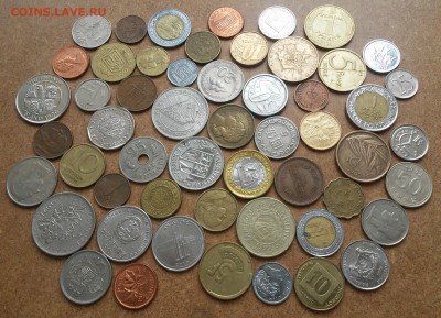 55 иностранных монет без повторов - 20180303_145950