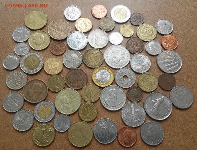 55 иностранных монет без повторов - 20180303_145746
