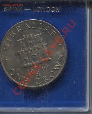 Гибралтар крона 1968 кейс до 11.04.11 в 22.00мск - gibraltar