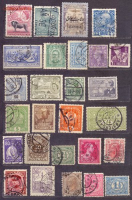 Старые марки разных стран, гашеные, до 06.03.18 22:00 МСК - марки разное