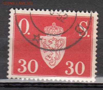 Норвегия 1951 1м 30о - 108