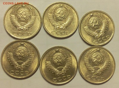 10 копеек 1908,81,82,83,84,85 штемп.блеск на сутки - IMG_20180304_182316.JPG