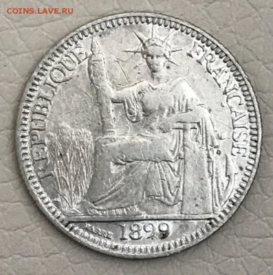 Французский Индокитай. 10 центов 1899 год. До 09.03.18 - _20180304_181416.JPG