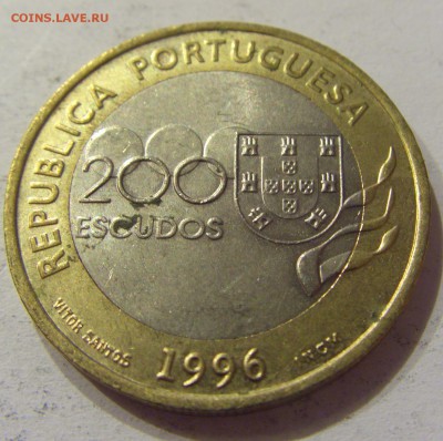 200 эскудо 1996 олимпиада Португалия №1 10.03.18 22:00 - CIMG4513.JPG