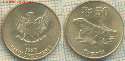 Индонезия 50 рупий 1995 г., до11.03.2018 г. 22.00 по Москве - Индонезия 50 рупий 1995  163