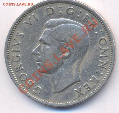 Великобритания 2 шиллинга 1949 г.До 10.04.11 г. 20-00 МСК. - 2 ш 49.1