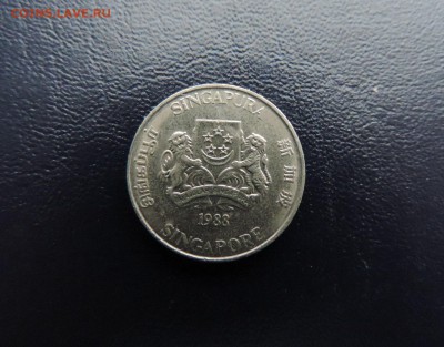 СИНГАПУР 20 центов 1988г., ДО 09.03. - Сингапур 20 центов 1988г В..JPG