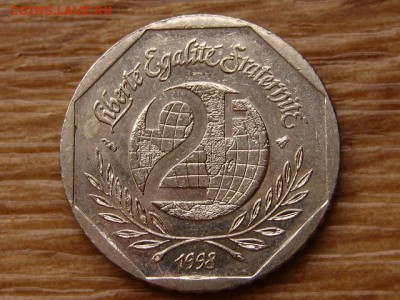 с10руб. Франция 2 франка 1998 Кассин до 09.03.18 в 22.00 М - IMG_0974.JPG
