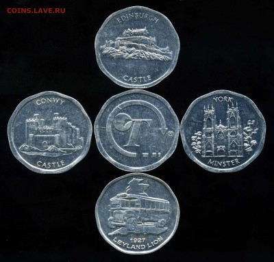 50 NANIONAL TRANSIT TOKEN (5 шт.) - №34