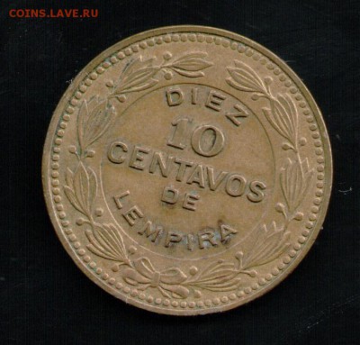 ГОНДУРАС 10 СЕНТАВО 1976 - 7 001