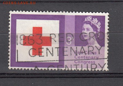 Великобритания 1963 красный крест 1м - 132