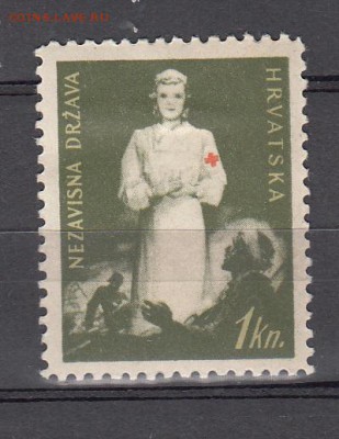 Хорватия 1942 1м медсестра - 125
