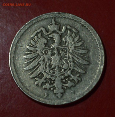10 пфеннингов 1876 F на оценку - ц