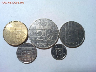 5 монет Нидерландов 80-х г., до 09.03.18г. - IMG_20180127_215954_thumb