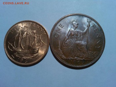 Пенни и пол пенни Великобритании 1967г., до 09.03.18г. - IMG_20180305_213300_thumb
