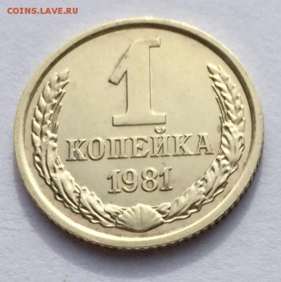 1 копейка 1981  БРАК - 11