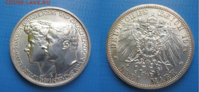 Саксен Веймар Эйзенах 3 марки 1910г до 10.03. 22-00 мск - 26