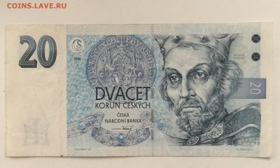 20 чешских крон 1994 года - AA7F1A08-8EC5-41E1-B64D-ADCD0BED3343