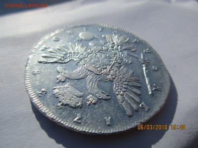 1 рубль 1738г.СПБ. оценка. - Изображение 013