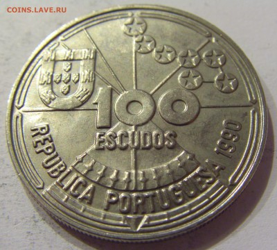100 эскудо 1990 астрономия Португалия №1 11.03.18 22:00 - CIMG4538.JPG