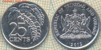 Тринидад и Тобаго 25 центов 2012 г., до 13.03.2018 г. 22.00 - Тринидад и Тобаго 25 центов 2012  237