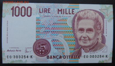 ИТАЛИЯ 1000 лир 1990г., ДО 11.03. - 1000 лир 1990г., А..JPG