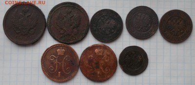 2 копейки 1811;13;81. 1903 1копейка 1842;4?;98 - DSCN1071