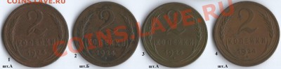 2 коп. 1924 года - 2коп.1924г.рев