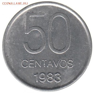 Аргентина 50 сентаво 1983 до 13.03 в 22.00 по мск - 8-