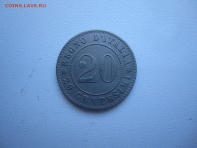 Италия, 20 чентезимо 1894 с 250 руб. до 11.03.18 20.00МСК - IMG_9855.JPG