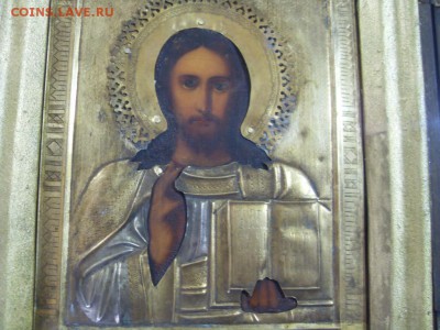 икона Господь Вседержитель в киоте. - SDC19276.JPG