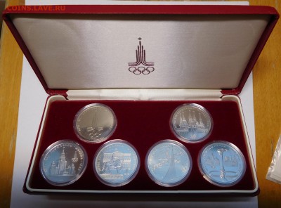 Набор Олимпиада 1980 BUNC в футляре до 14.03.18  22:00 - 1980 (1).JPG