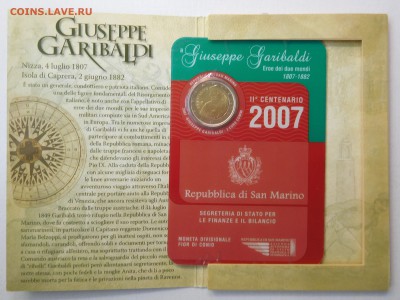 2 евро Сан-Марино 2007 • Джузеппе Гарибальди до 14.03.18  22 - 2-2007 (3).JPG