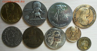 9 иностранных жетонов без повторов до 13.03.2018г 22-00 мск - 9 жетонов 1