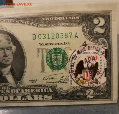2 доллара США 1976 пресс - bJJXiBEJX_A
