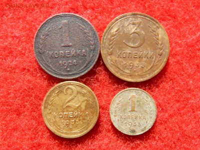 1 копейка 1924г. гурт гладкий и 1,2,3 копейки 1933г. - RSCN1834[1].JPG
