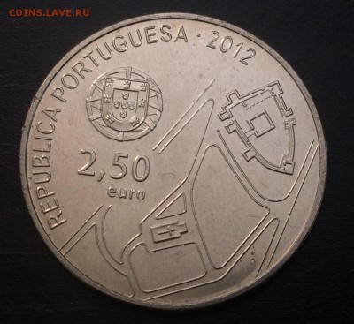 2.5 евро 2012 Португалия Гимарайнш с 200 р 16.03.2018 - IMG_9596.JPG