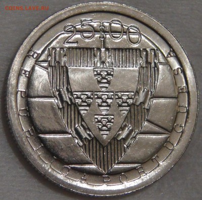 Португалия 25 эскудо 1985 UNC 600 лет Битва 15.03.18 (22-30) - DSC08624.JPG