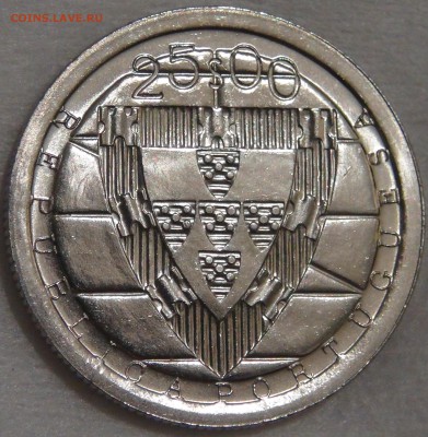Португалия 25 эскудо 1985 UNC 600 лет Битва 15.03.18 (22-30) - DSC08623.JPG
